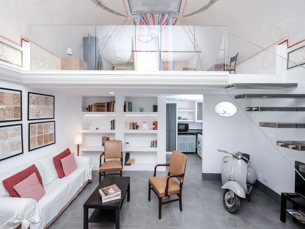 Ancient Trastevere Vespa Loft Apartment Rome Bagian luar foto