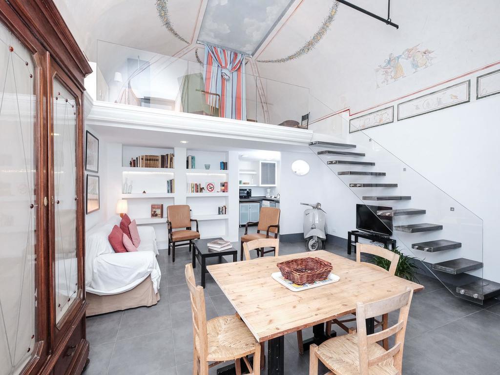 Ancient Trastevere Vespa Loft Apartment Rome Bagian luar foto